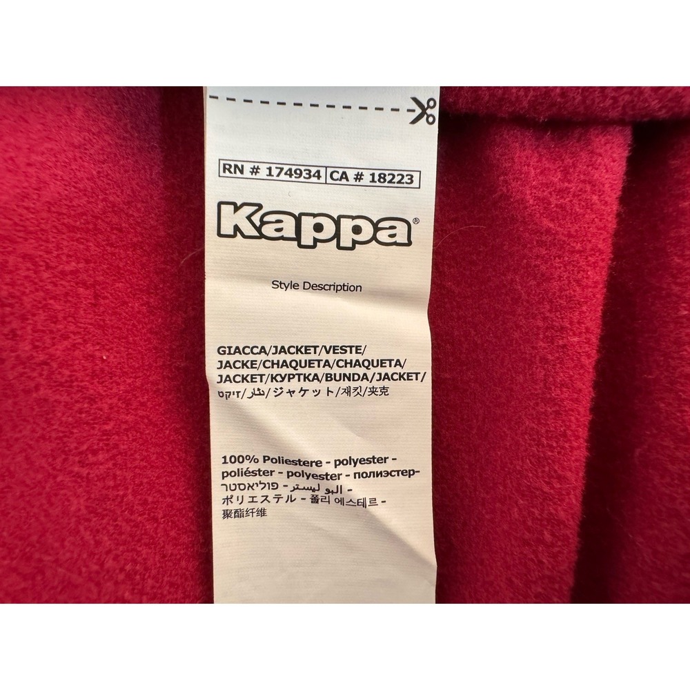 Aston Villa Football/Soccer Kappa Training Kit Track Jacket Large - Picture 11 of 13